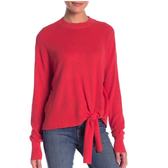 Abound Sweaters - NWT Abound Solid Tie Front Sweater